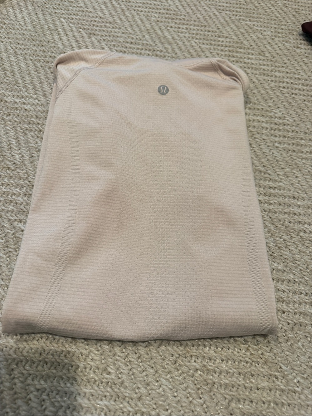 lululemon athletica Short Sleeve Tee in Light Blush